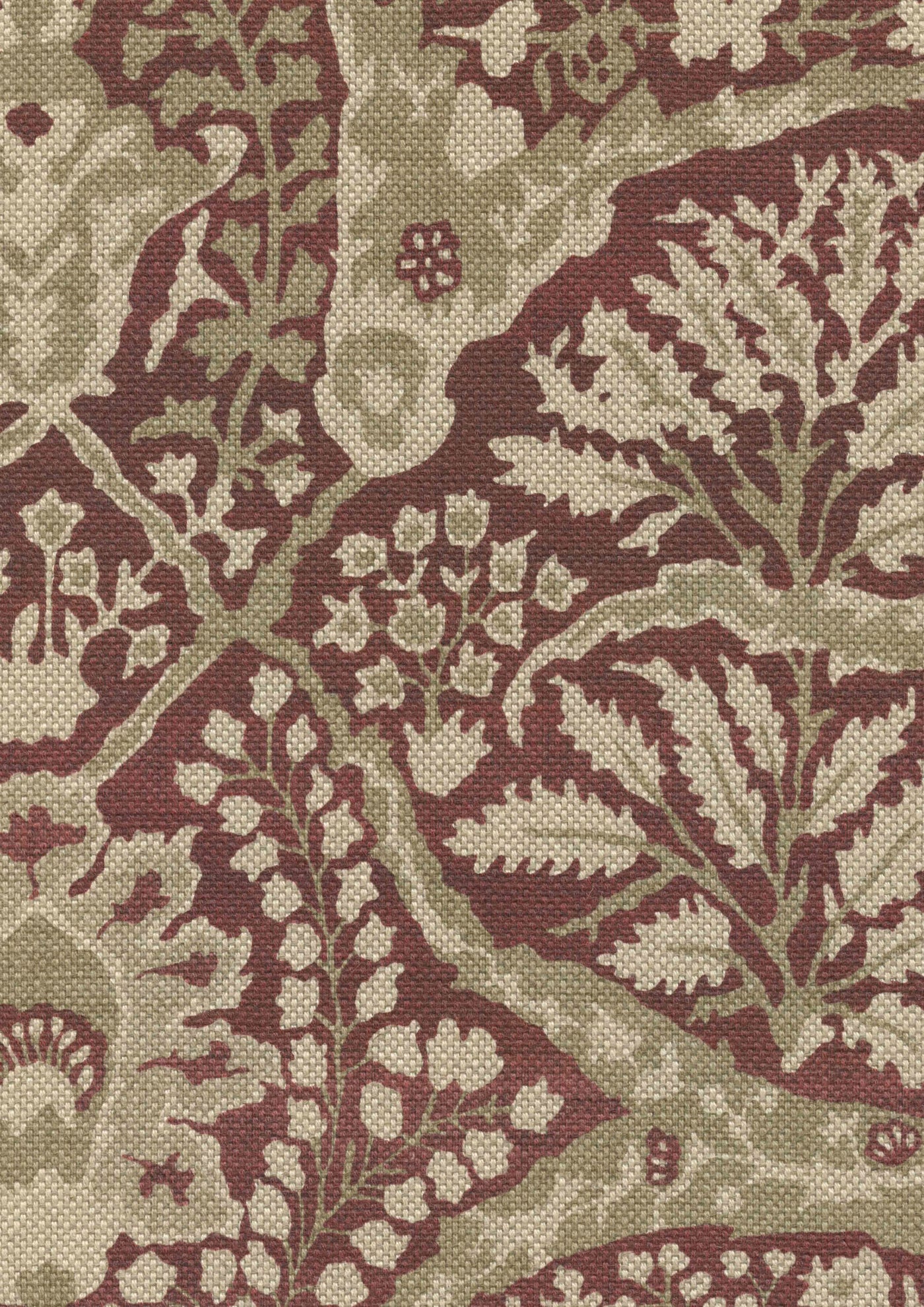 Alhambra Tygprov Garnet