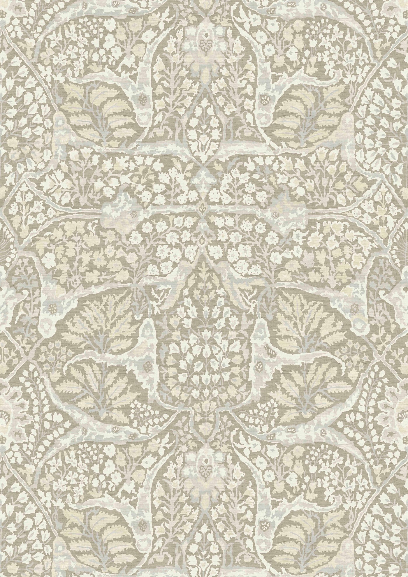 Alhambra LG 50 Buff – närbild — Lewis & Wood tyg