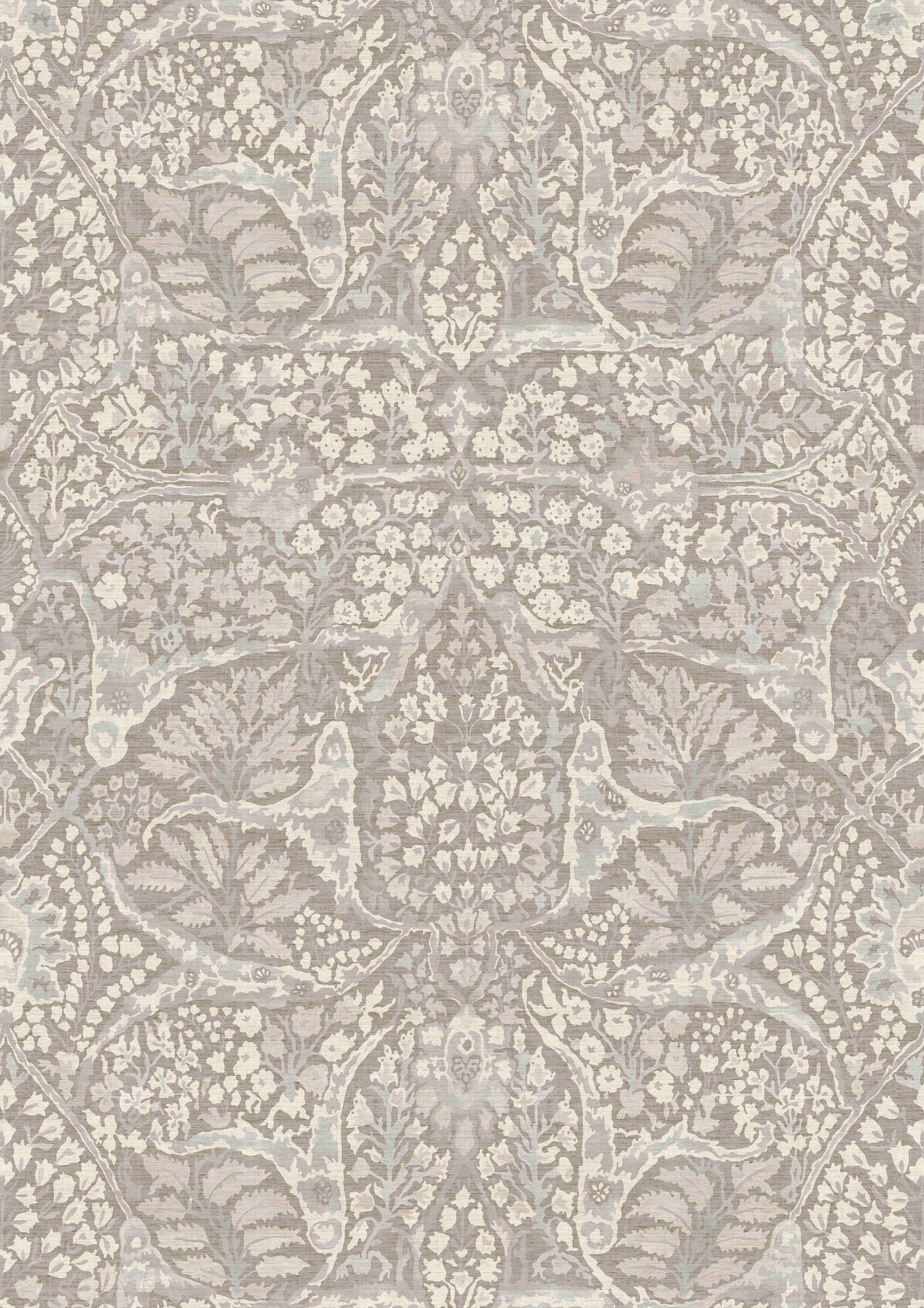 Alhambra LG 50 Sugar Almond – närbild — Lewis & Wood tyg