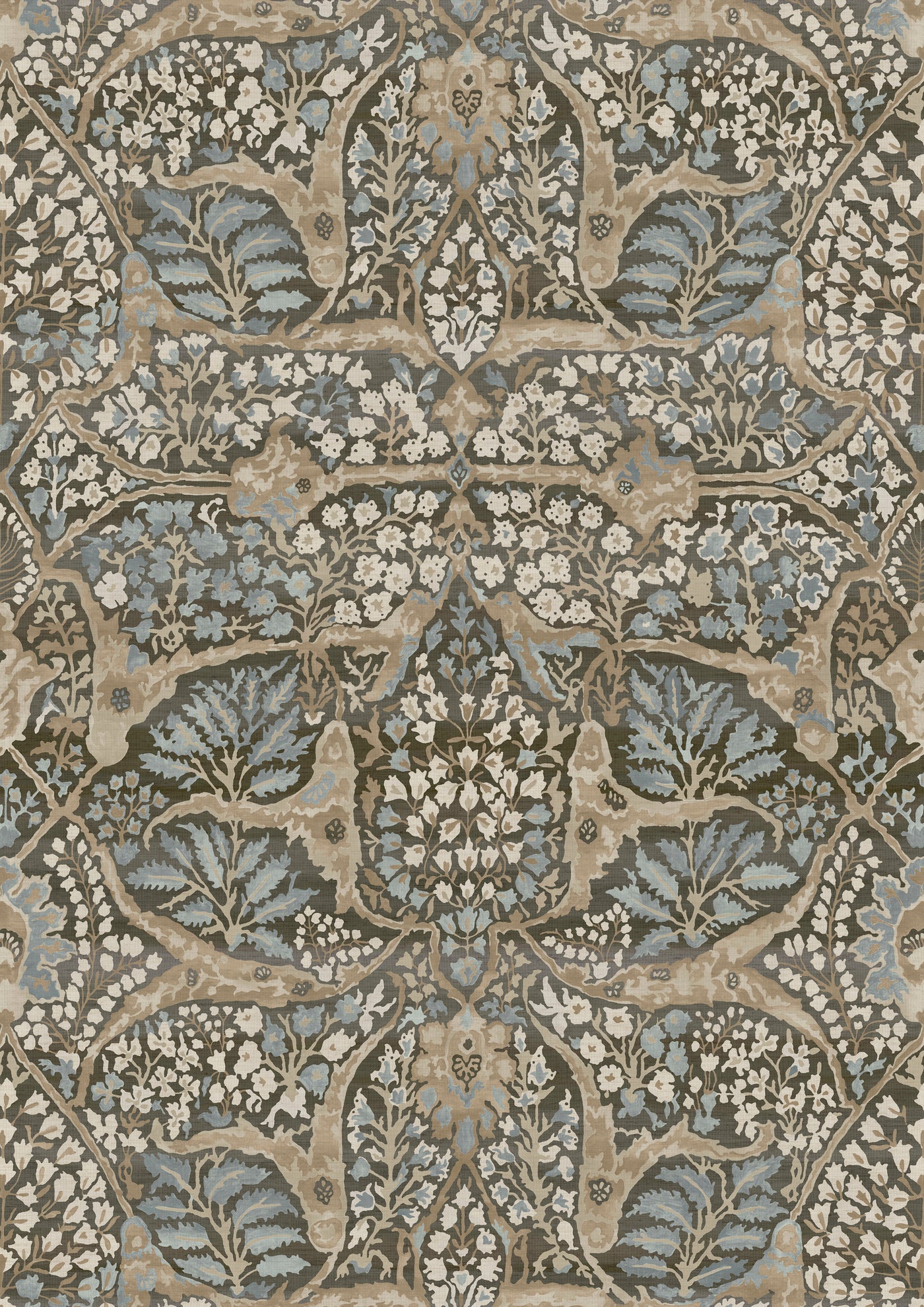 Alhambra Persian – närbild — Lewis & Wood tyg