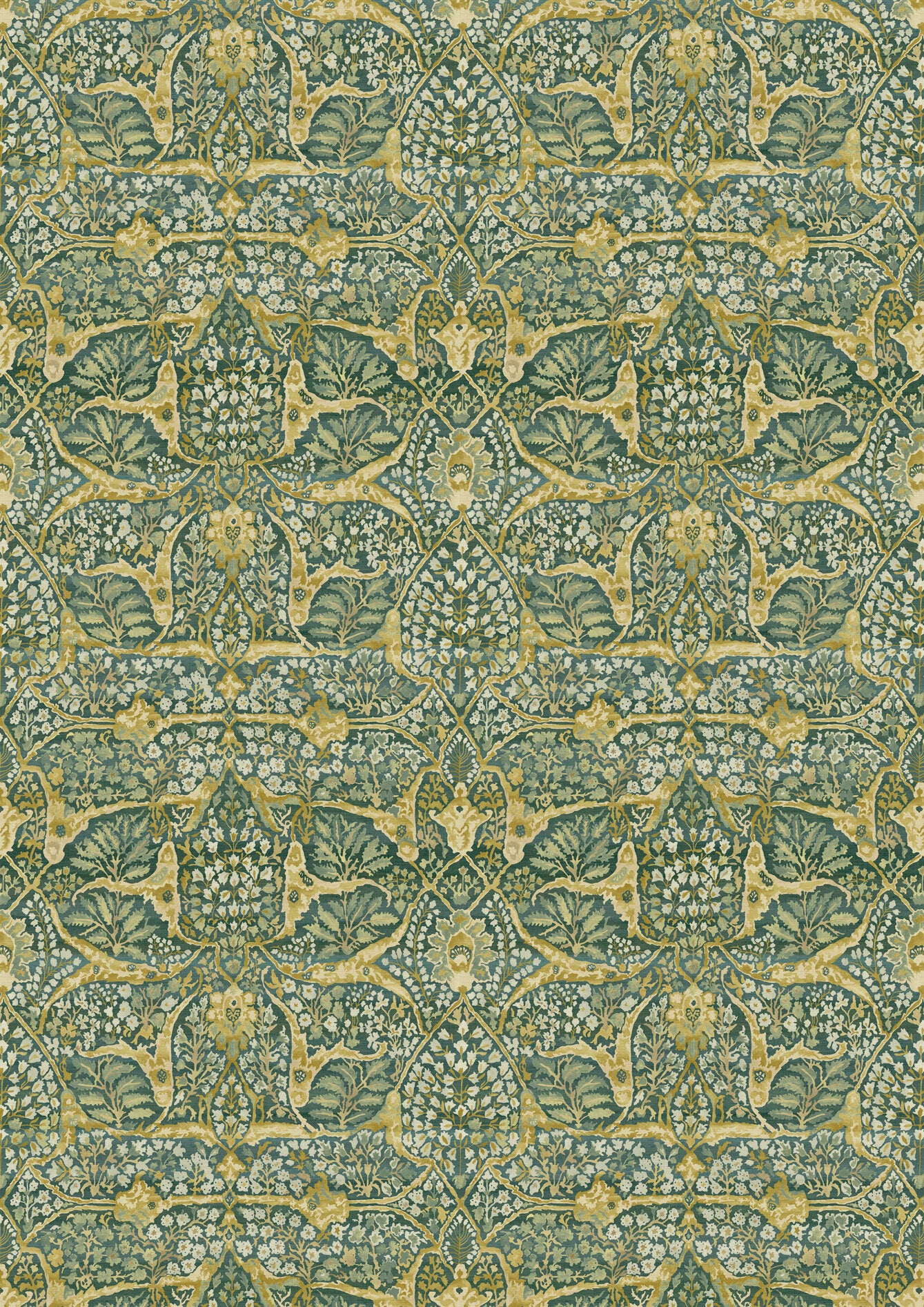 Alhambra Verdure – hel bredd — Lewis & Wood tyg