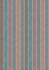Asha Stripe Blue Almond – hel bredd — Lewis & Wood tyg