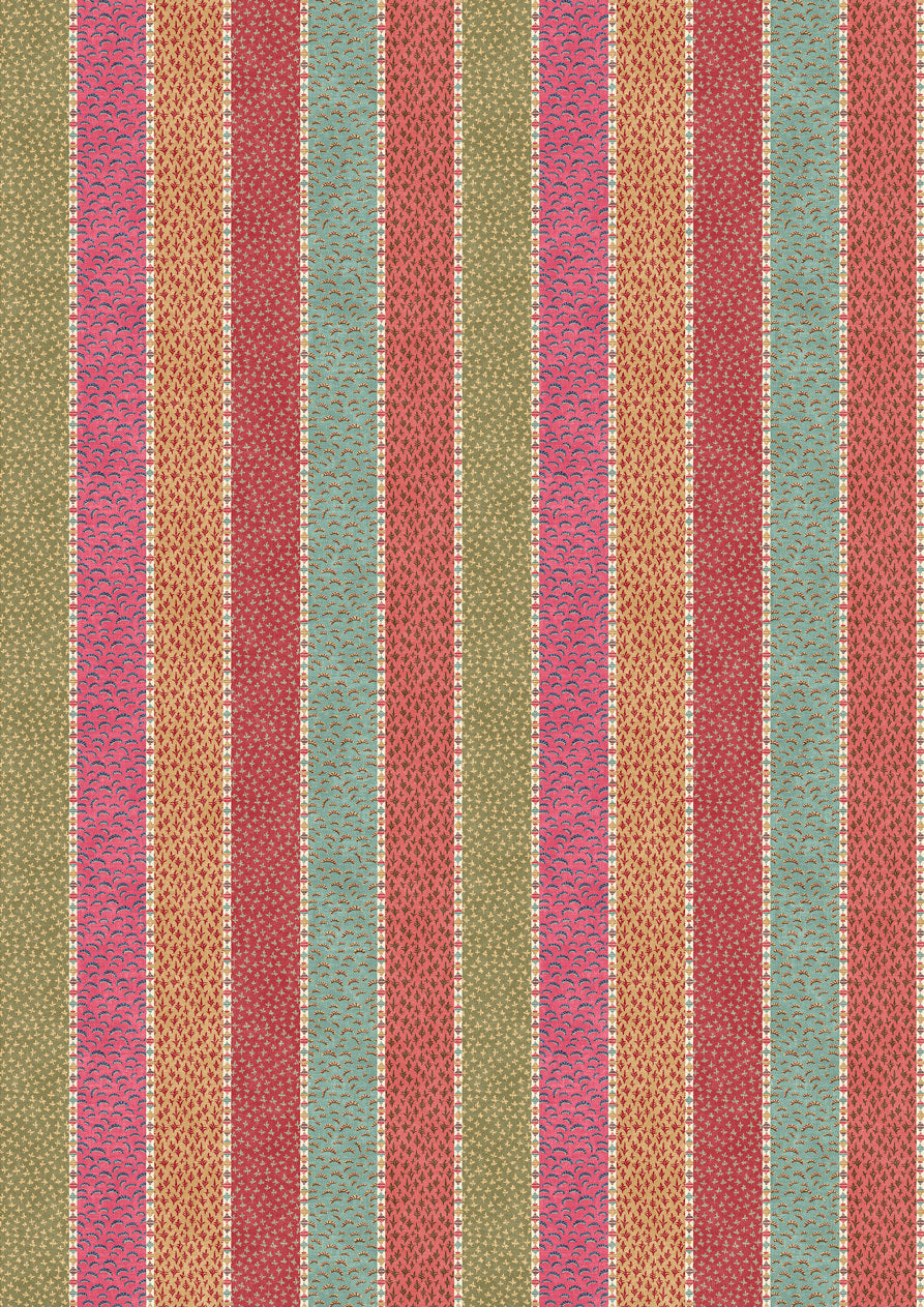 Asha Stripe Jaipur Spice – hel bredd — Lewis & Wood tyg