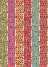Asha Stripe Jaipur Spice – närbild — Lewis & Wood tyg