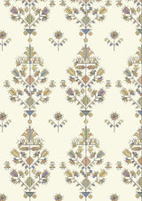 Athena Greek Gold – närbild — Lewis & Wood tyg