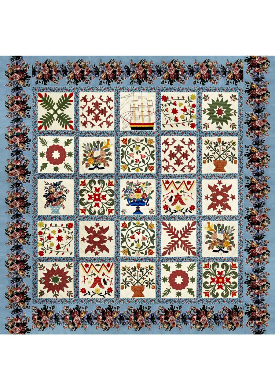 Baltimore Quilt Document – full quilt — Lewis & Wood tyg