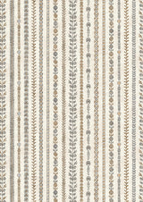 Bandana Black Ginger – närbild — Lewis & Wood tyg