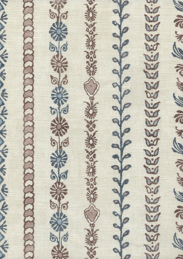 Bandana Tygprov Blue Almond