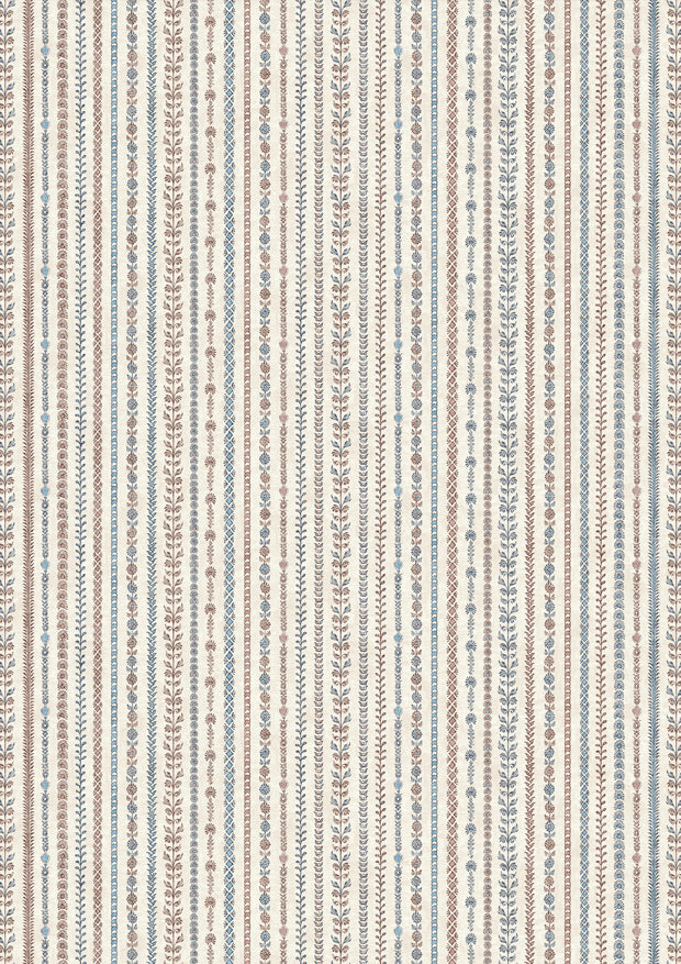 Bandana Blue Almond – hel bredd — Lewis & Wood tyg