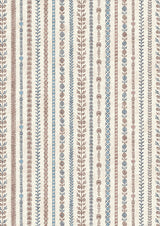 Bandana Blue Almond – närbild — Lewis & Wood tyg