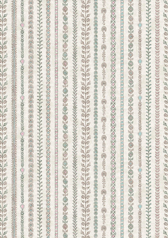 Bandana Sherbet – närbild — Lewis & Wood tyg