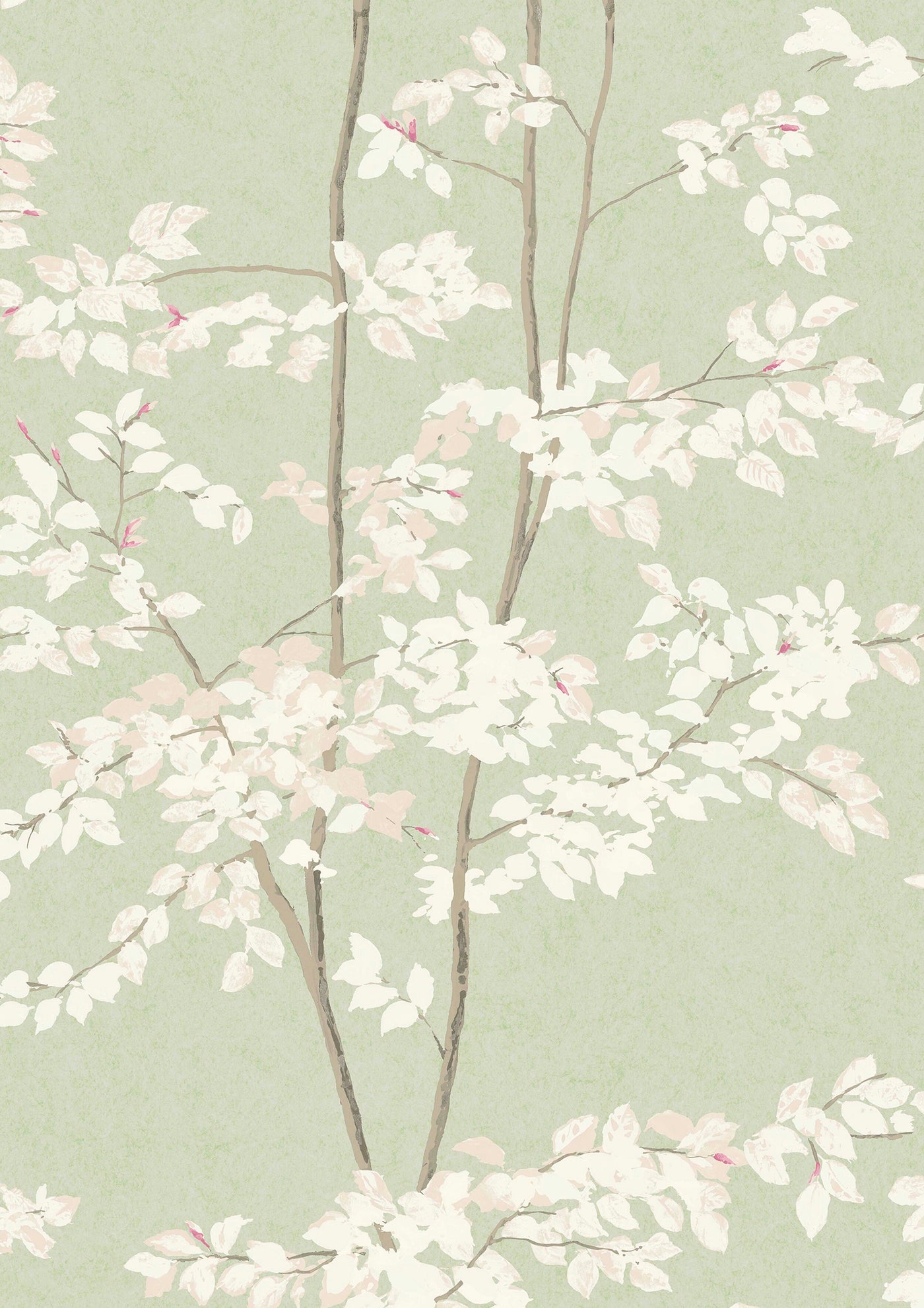 Beech Jade – närbild — Lewis & Wood tyg