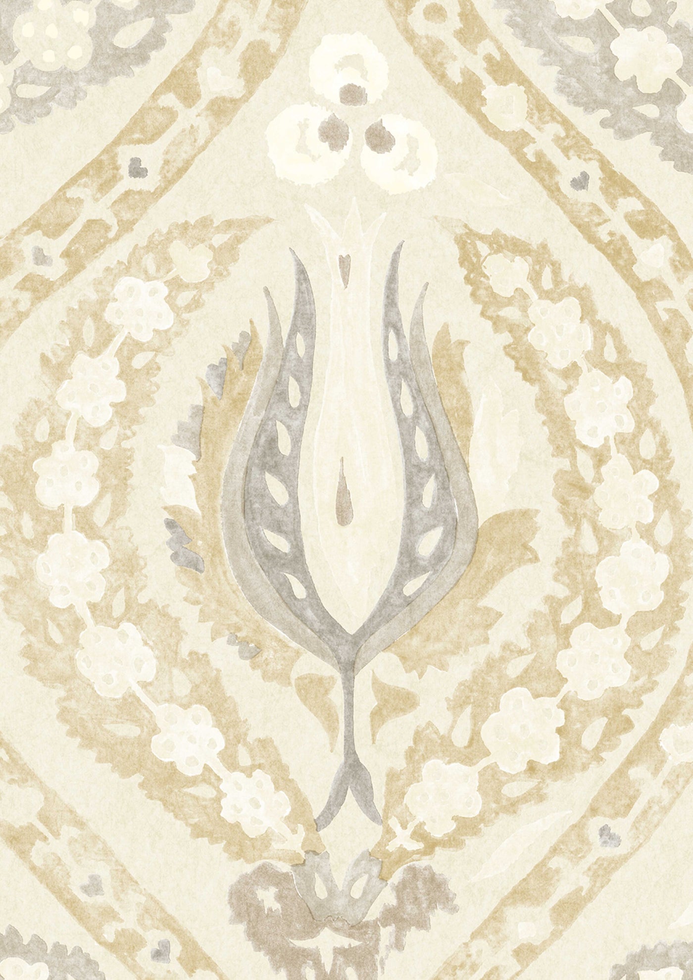 Benaki Beige Biscuit — Lewis & Wood tapet
