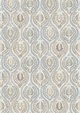 Benaki Blue Umber – hel bredd — Lewis & Wood tyg