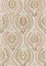 Benaki Cocoa Rose – närbild — Lewis & Wood tyg