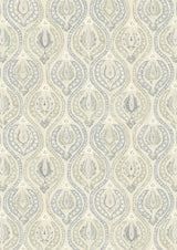 Benaki Green Slate – hel bredd — Lewis & Wood tapet