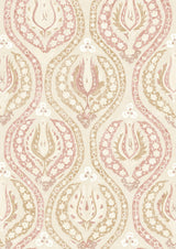 Benaki Pink Cocoa – närbild — Lewis & Wood tapet