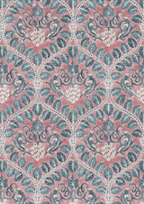 Berry Brothers Raspberry – närbild — Lewis & Wood tyg