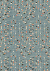 Blossom Coral Sea – hel bredd — Lewis & Wood tyg