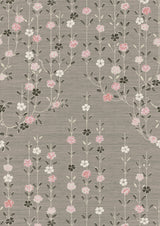 Blossom Powder Cloud – närbild — Lewis & Wood tyg