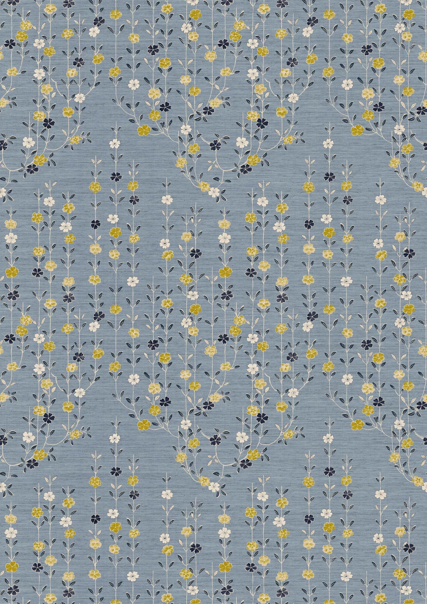 Blossom Saffron Sky – hel bredd — Lewis & Wood tapet