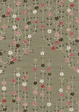 Blossom Tea Rose – närbild — Lewis & Wood tyg