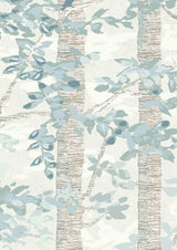 Bosky Blue Yonder — Lewis & Wood tapet