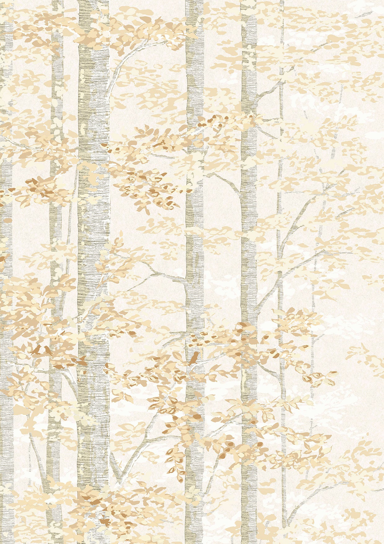 Bosky Bracken – närbild — Lewis & Wood tapet