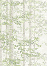 Bosky Verdure – närbild — Lewis & Wood tapet
