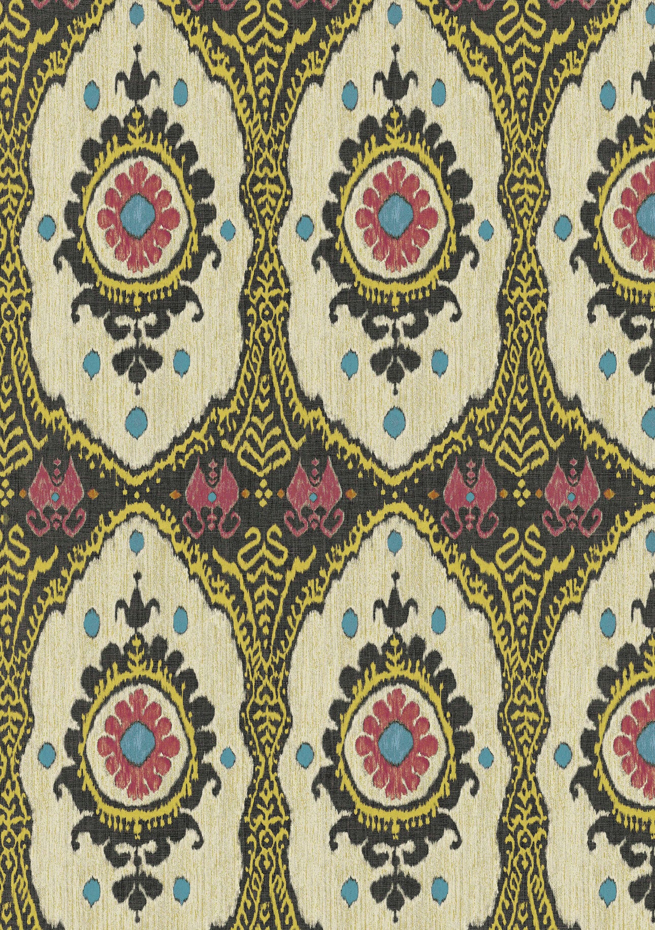Bukhara Byzantium – närbild — Lewis & Wood tyg