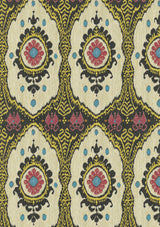 Bukhara Byzantium – närbild — Lewis & Wood tyg