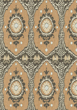 Bukhara Cinnamon – närbild — Lewis & Wood tyg