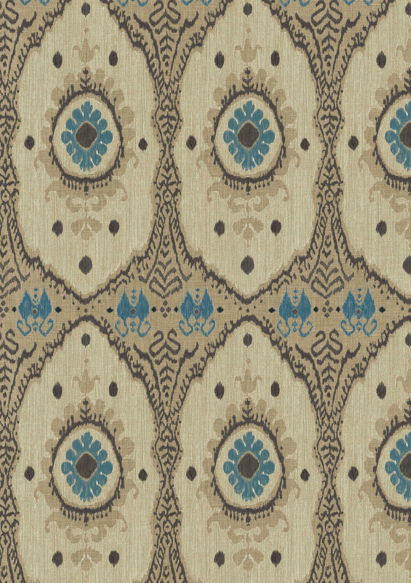 Bukhara Umber – närbild — Lewis & Wood tyg