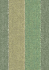 Caravan Green Tea – närbild — Lewis & Wood tyg