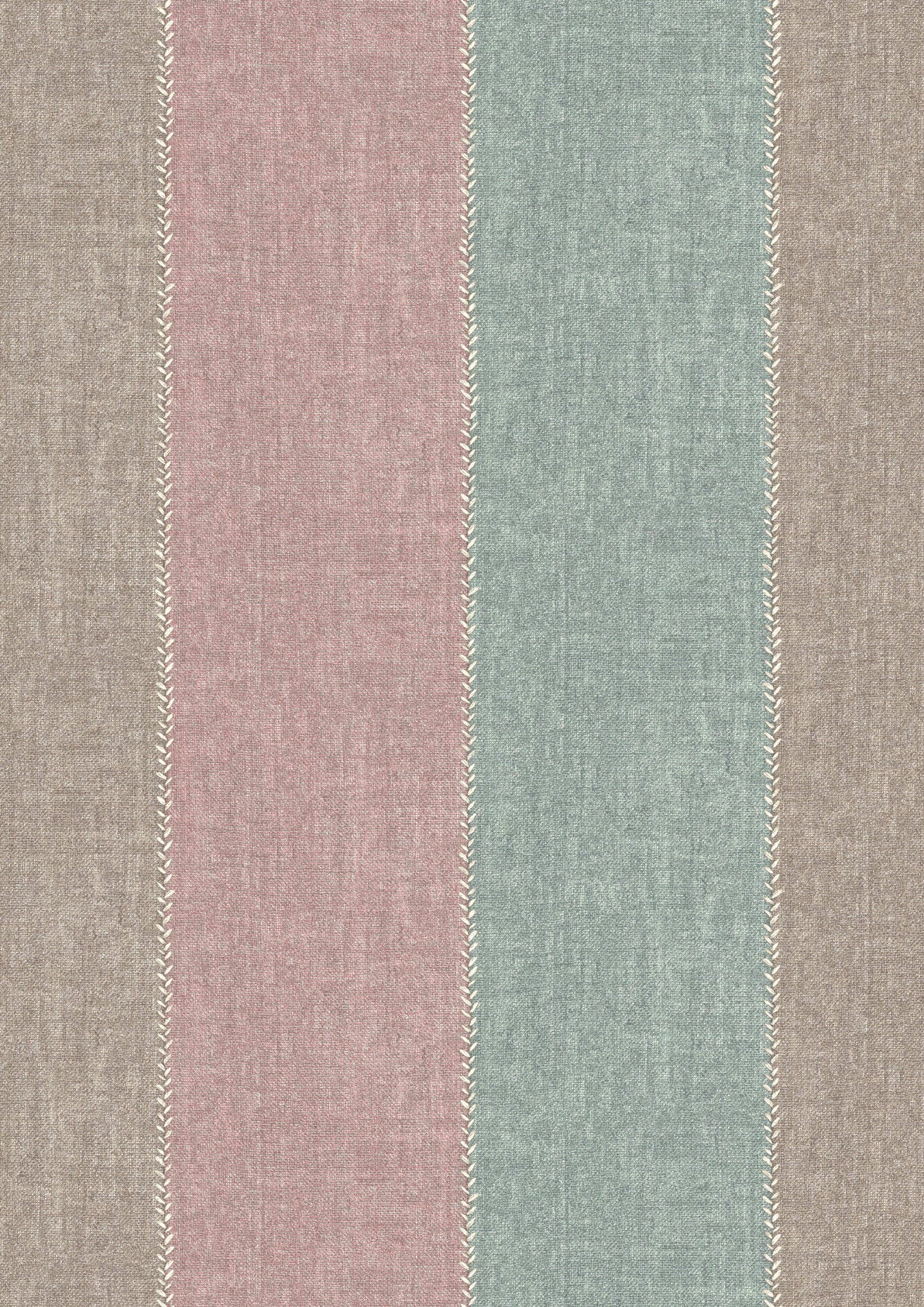 Caravan Tea Rose – närbild — Lewis & Wood tyg