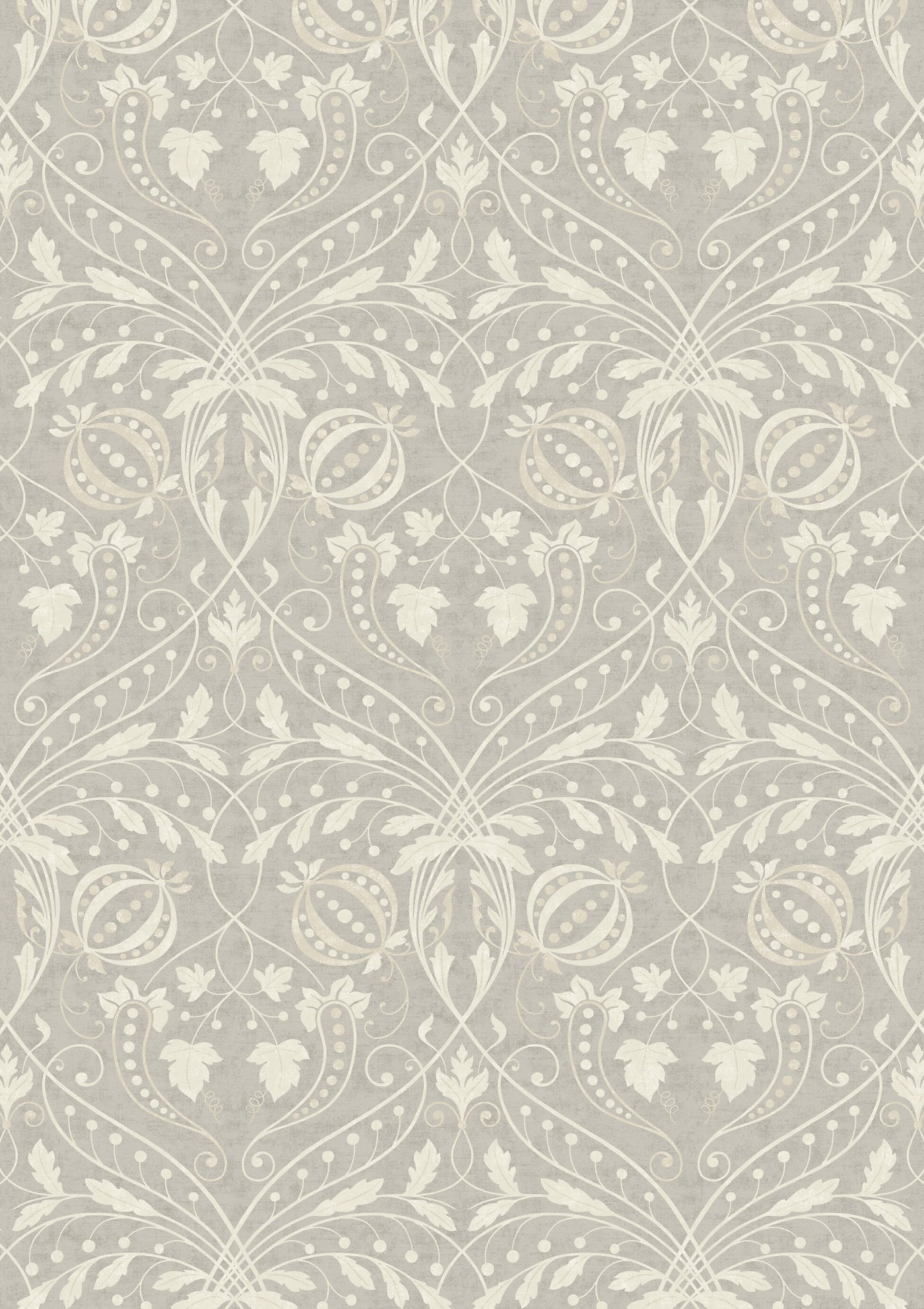 Chateau Cashmere – hel bredd — Lewis & Wood tapet