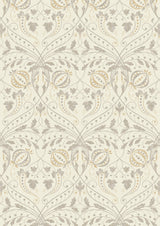 Chateau Gesso – hel bredd — Lewis & Wood tapet
