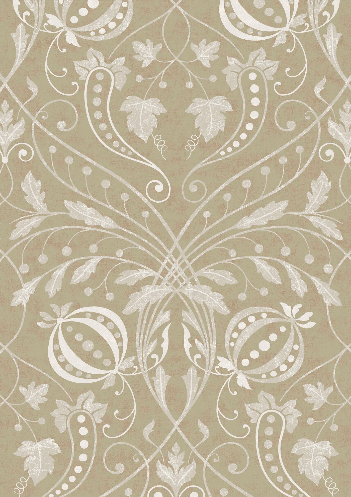 Chateau Gilt – närbild — Lewis & Wood tapet