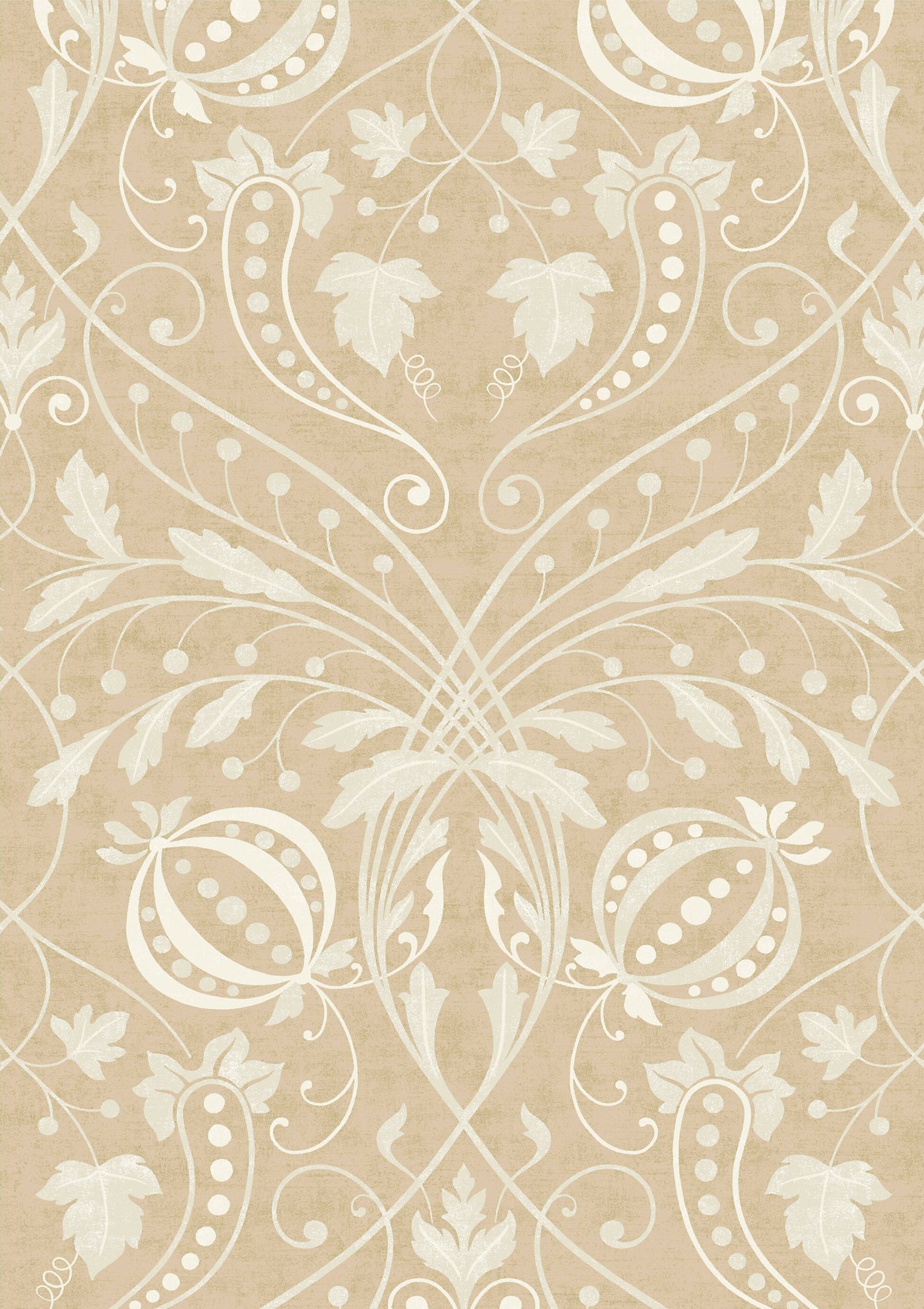 Chateau Honeycomb – närbild — Lewis & Wood tapet