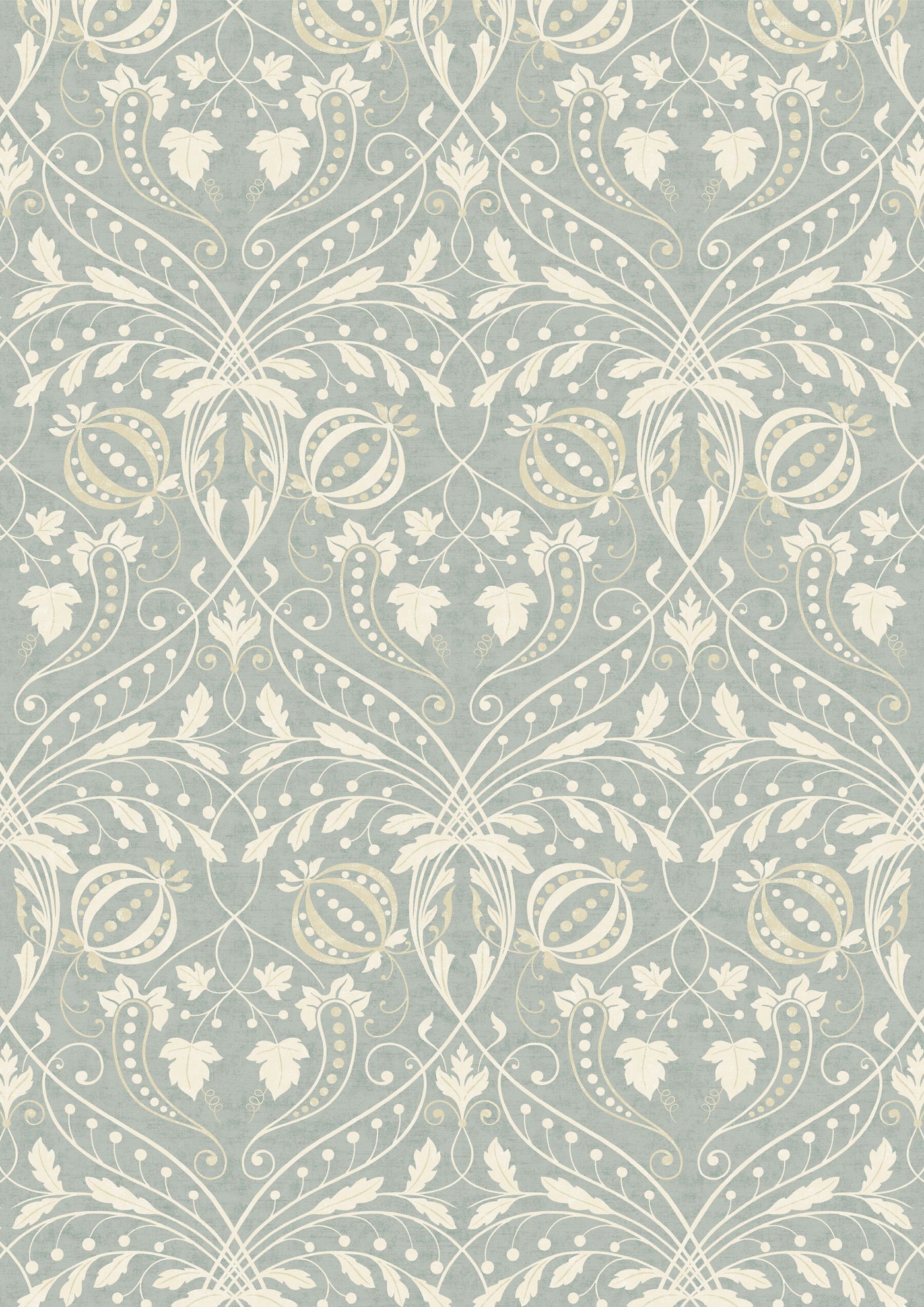 Chateau Sea Spray – hel bredd — Lewis & Wood tapet