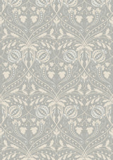Chateau Silver – hel bredd — Lewis & Wood tapet
