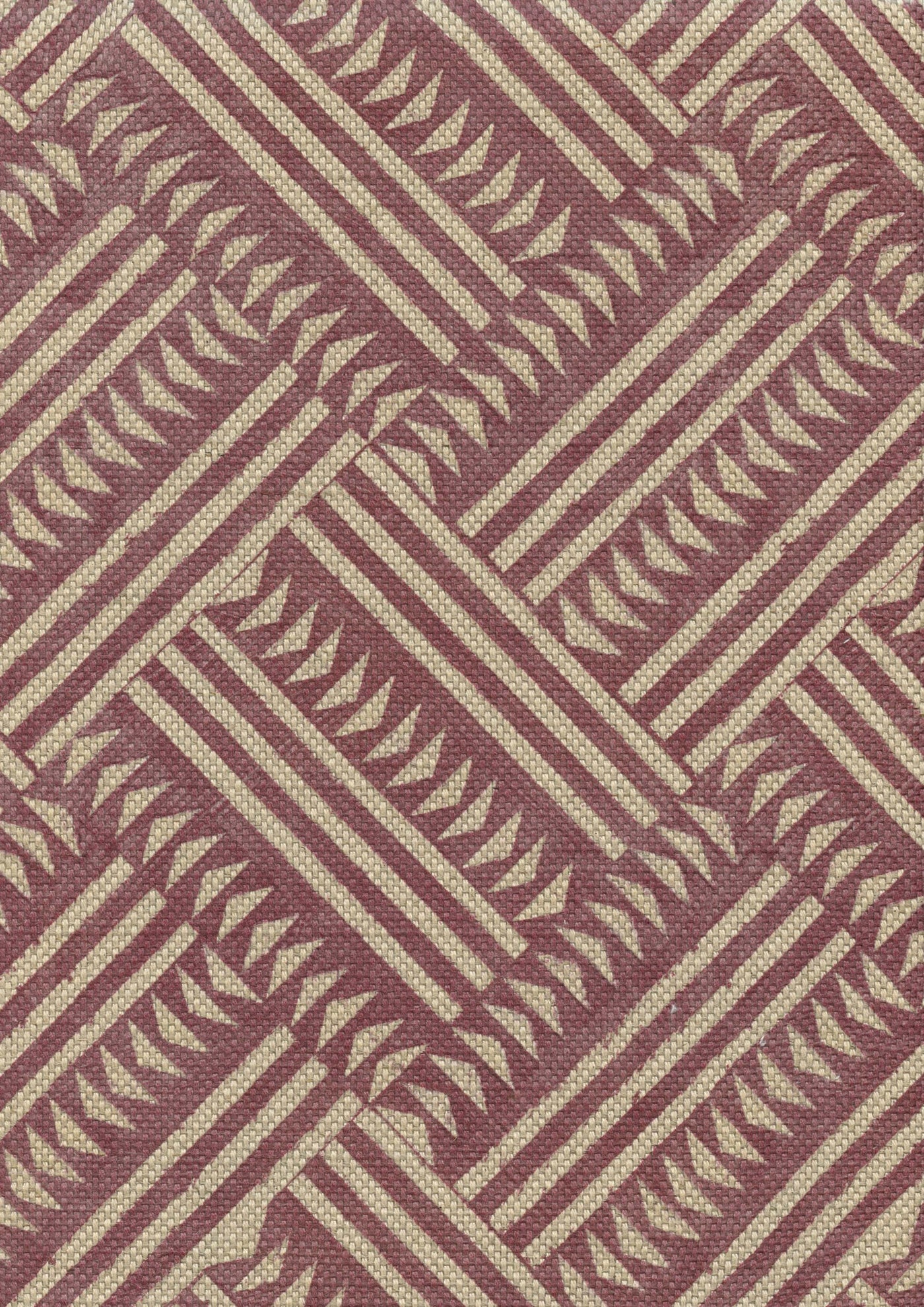Checkerbox Tygprov Pomegranate