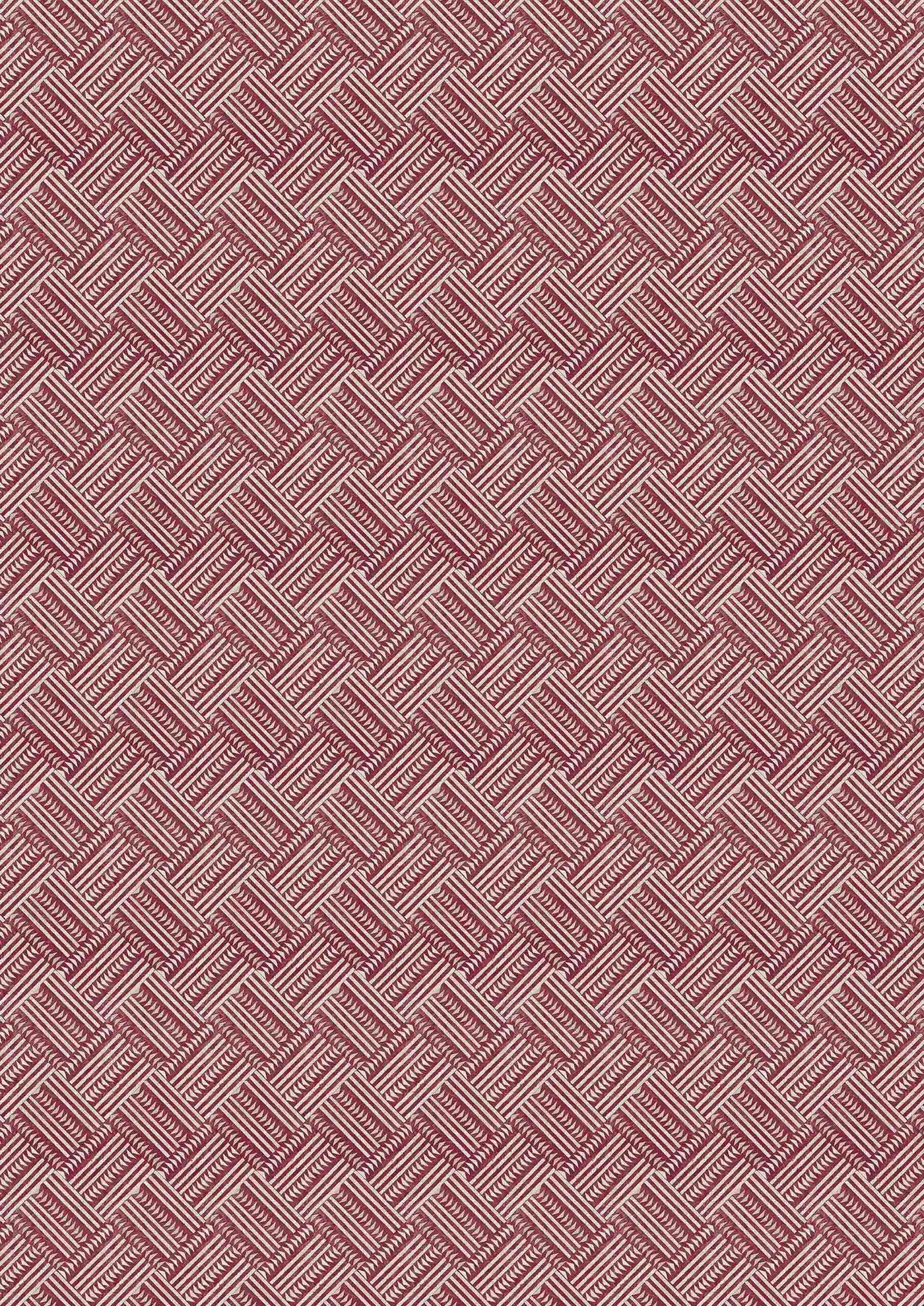 Checkerbox Pomegranate – hel bredd — Lewis & Wood tyg