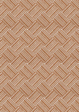 Checkerbox Turmeric – närbild — Lewis & Wood tyg