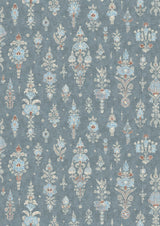 Citadel Blue Almond – hel bredd — Lewis & Wood tyg