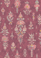 Citadel Turkish Rose – närbild — Lewis & Wood tyg