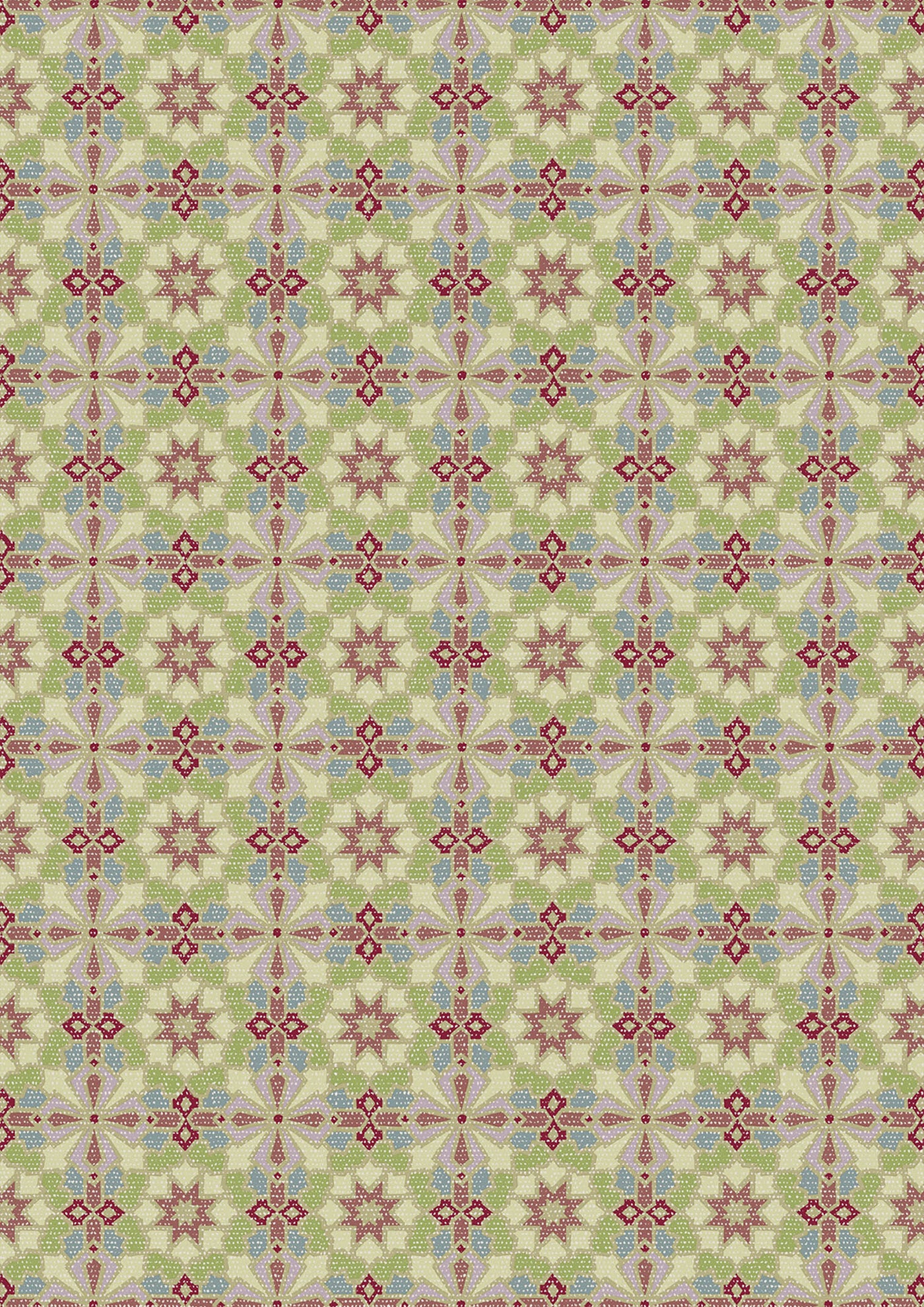 Conway Sweet Pea – närbild — Lewis & Wood tyg