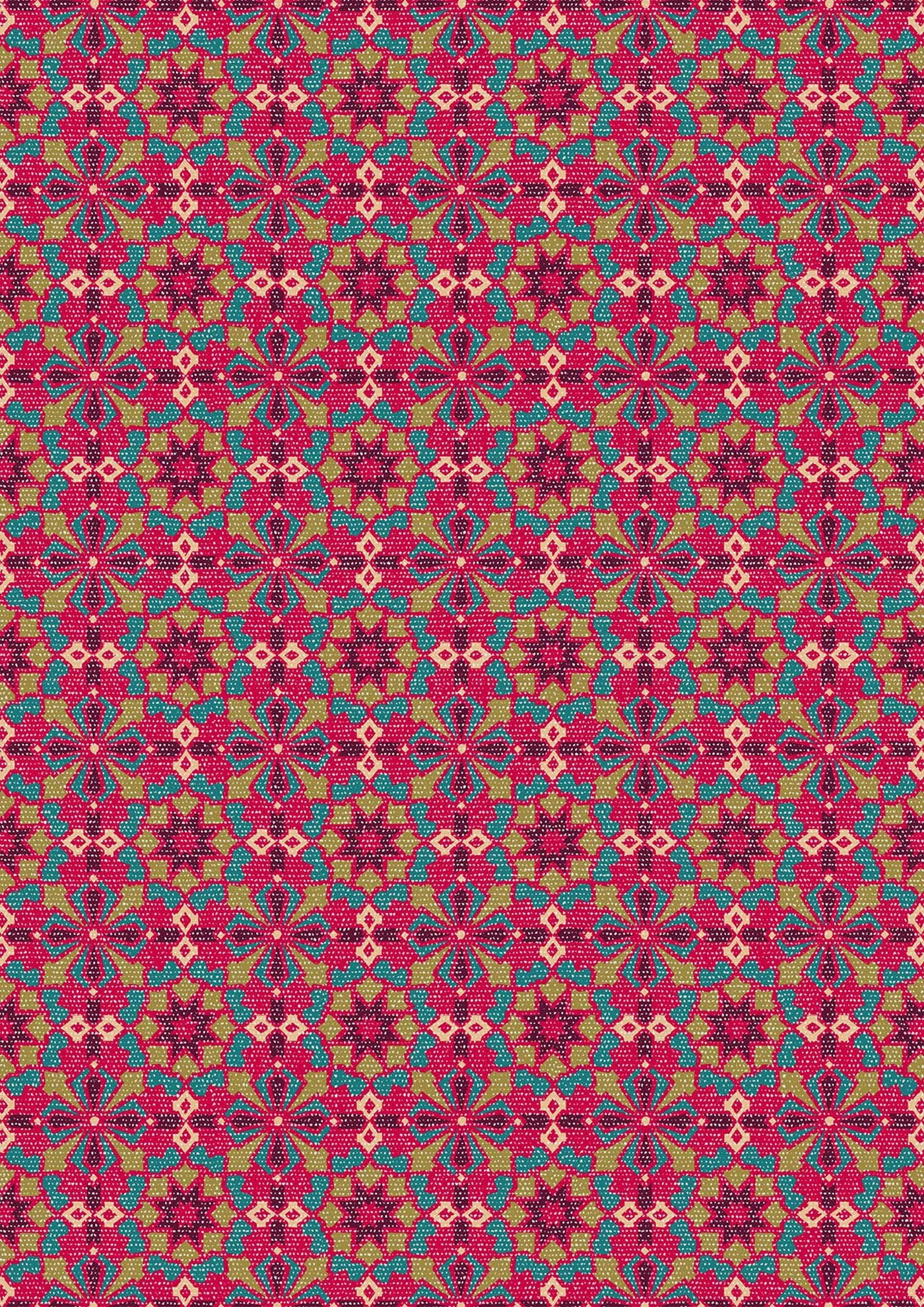 Conway Zinnia – närbild — Lewis & Wood tyg