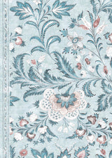 Coromandel Persian – närbild — Lewis & Wood tyg
