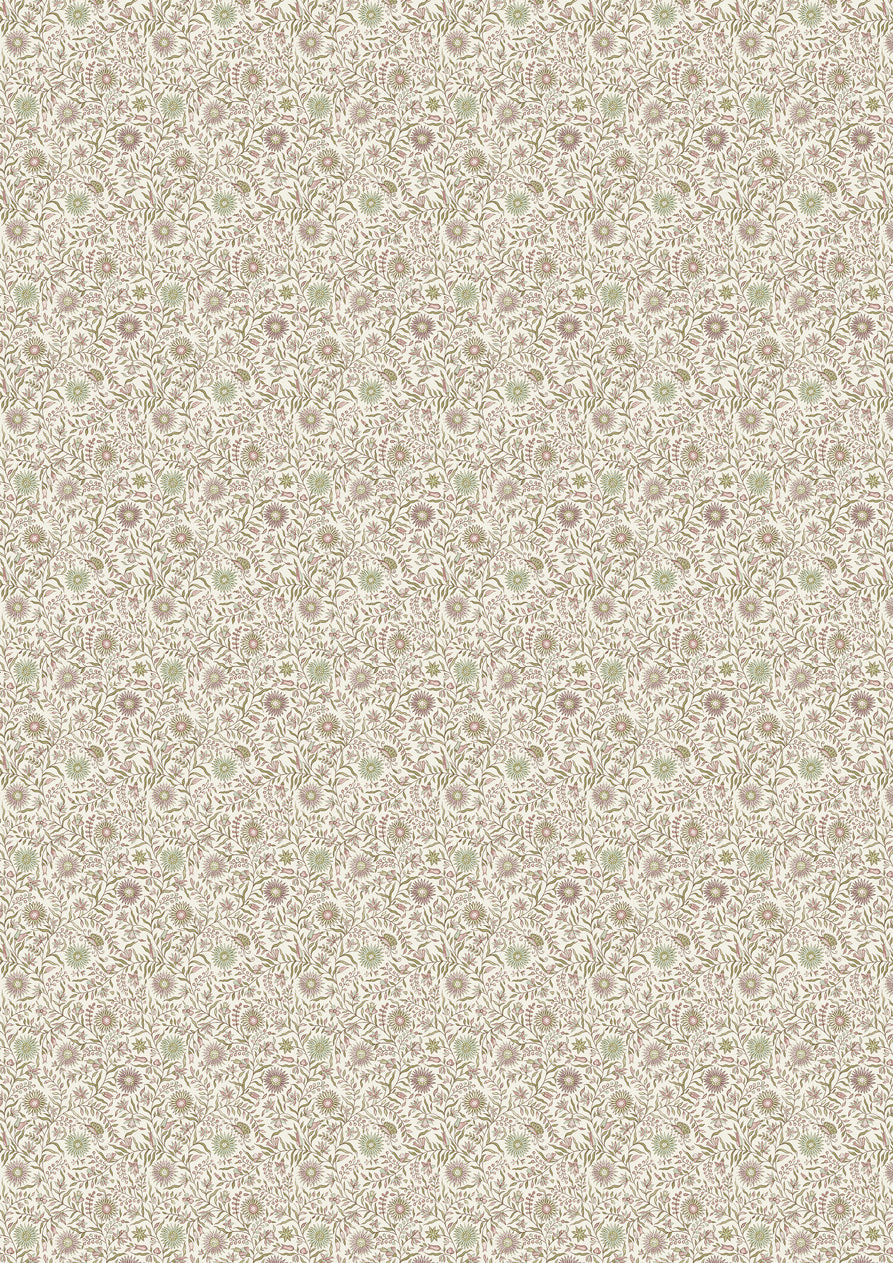 Daisy Chintz Mallow – hel bredd — Lewis & Wood tyg